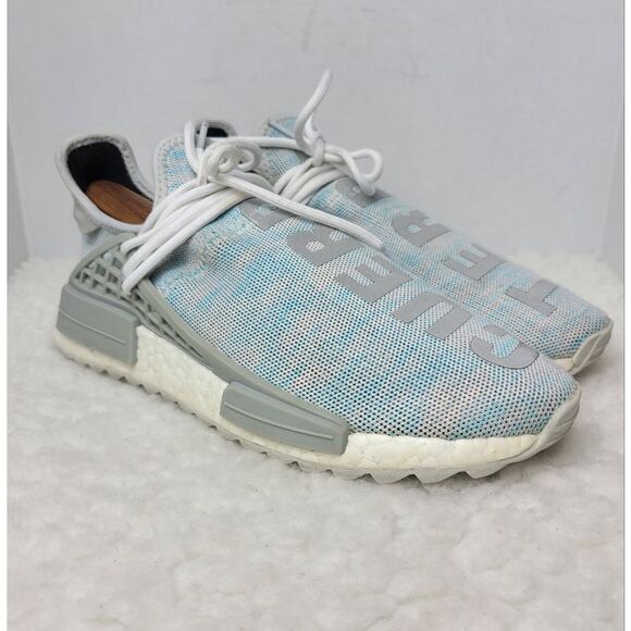 adidas NMD Human Race Trail x Pharrell x BBC Men's Sneaker Size 10 Cotton Candy - Picture 1 of 13